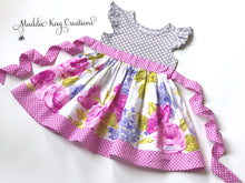 Load image into Gallery viewer, Baby, Toddler, &amp; Girls Twyla Knit Bodice Dress