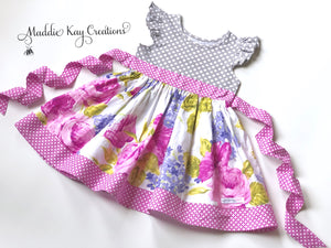 Baby, Toddler, & Girls Twyla Knit Bodice Dress